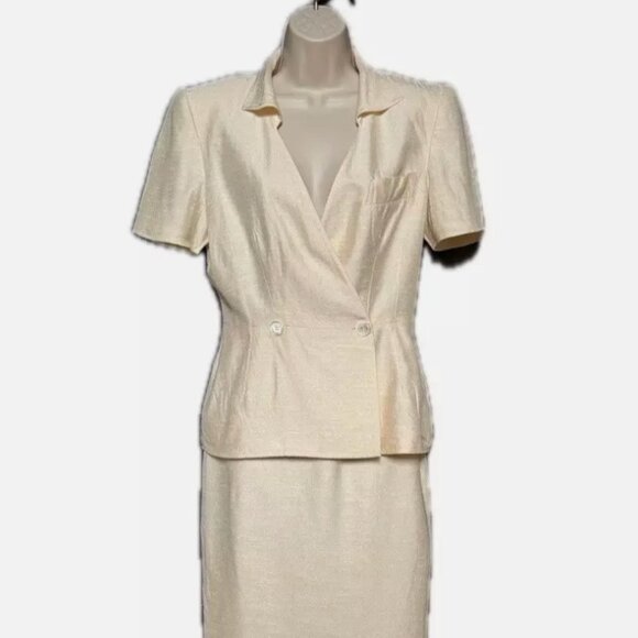 Vintage Christian Dior Coordonnes Jacket & Skirt Set, Size 8 - Picture 1 of 5